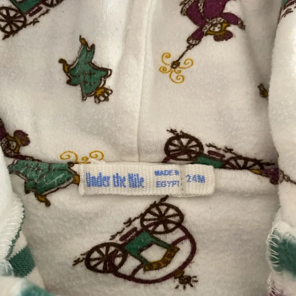 Organic Cotton Under the Nile Hoodie Jacket Hat 12-24M 2T Toddler Sherpa Winter